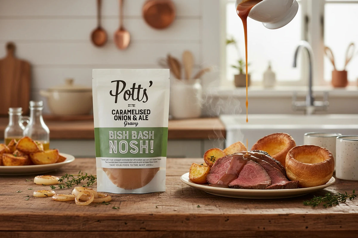 Potts' Caramelised Onion & Ale Gravy
