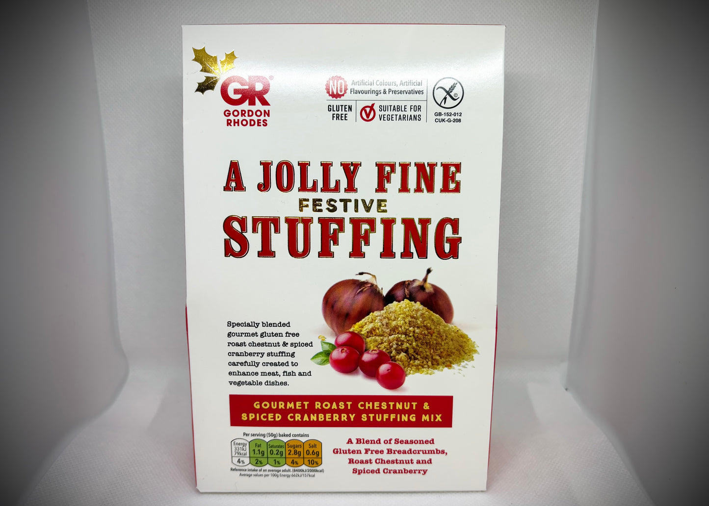 Gourmet Roast Chestnut & Spiced Cranberry Stuffing Mix