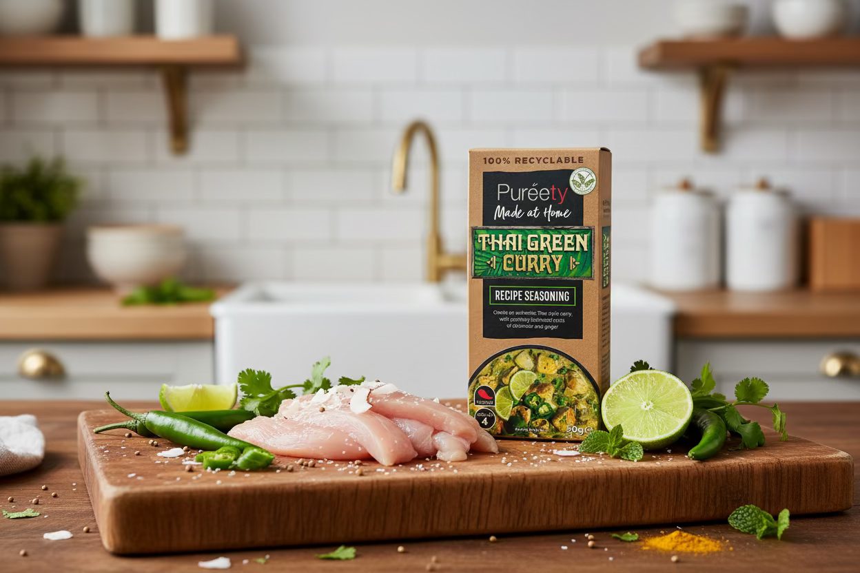 Thai Green Curry Recipe Seasoning