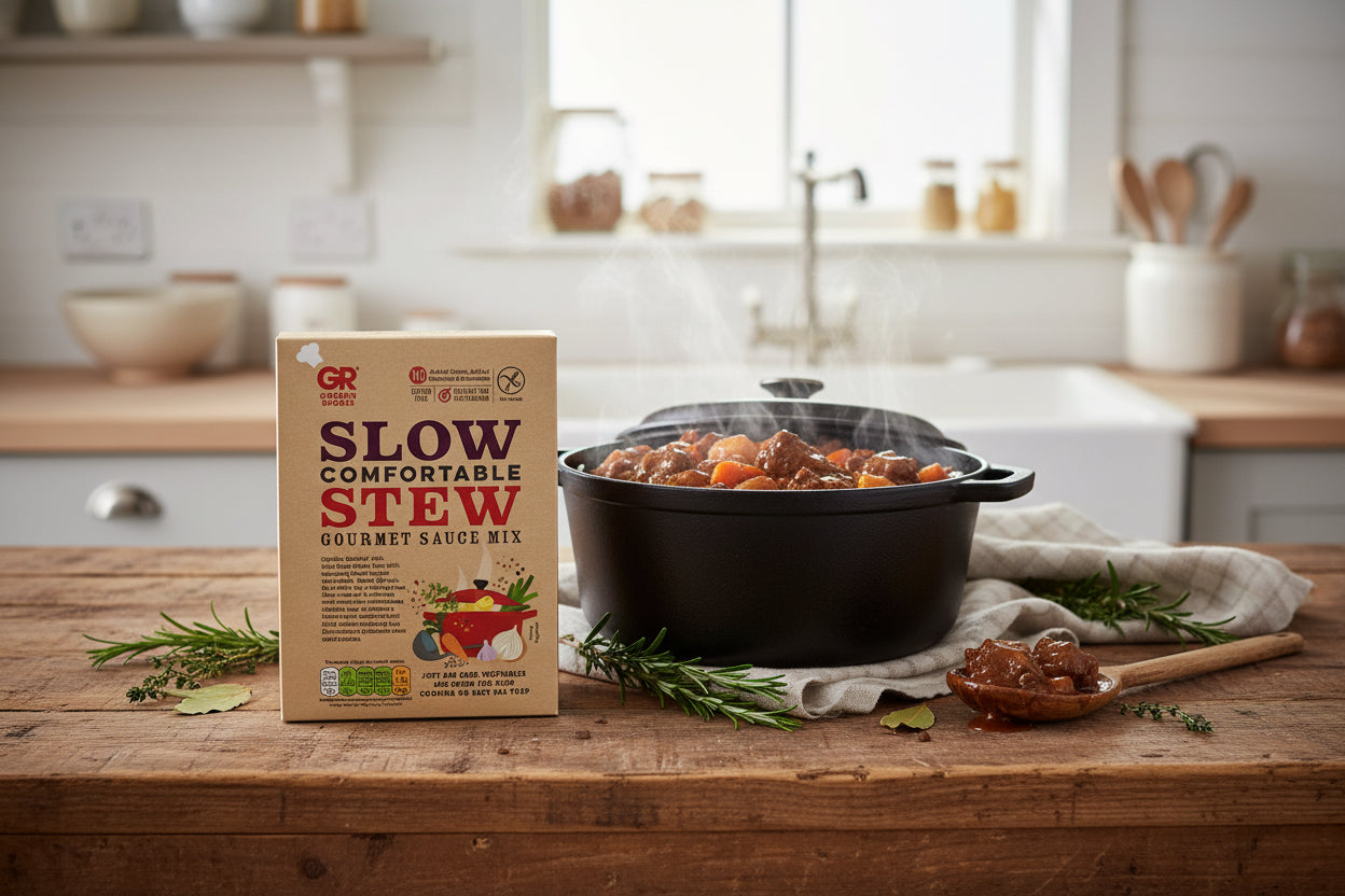 Slow Comfortable Stew Gourmet Sauce Mix