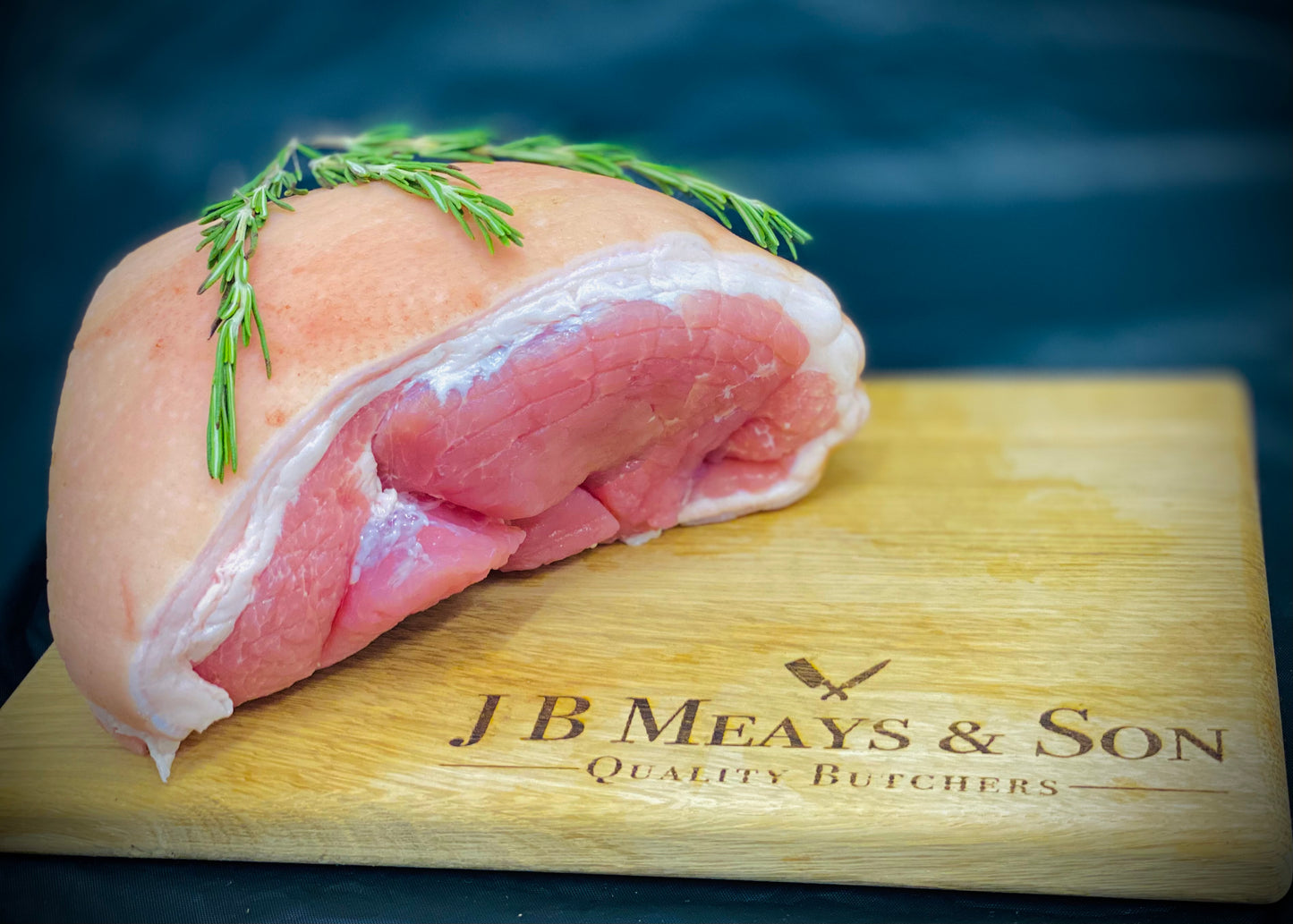 Fresh corner gammon joint locally sourced in Leeds.