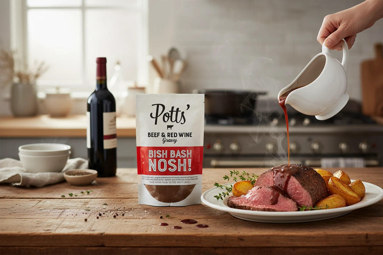 Potts' Beef & Red Wine Gravy
