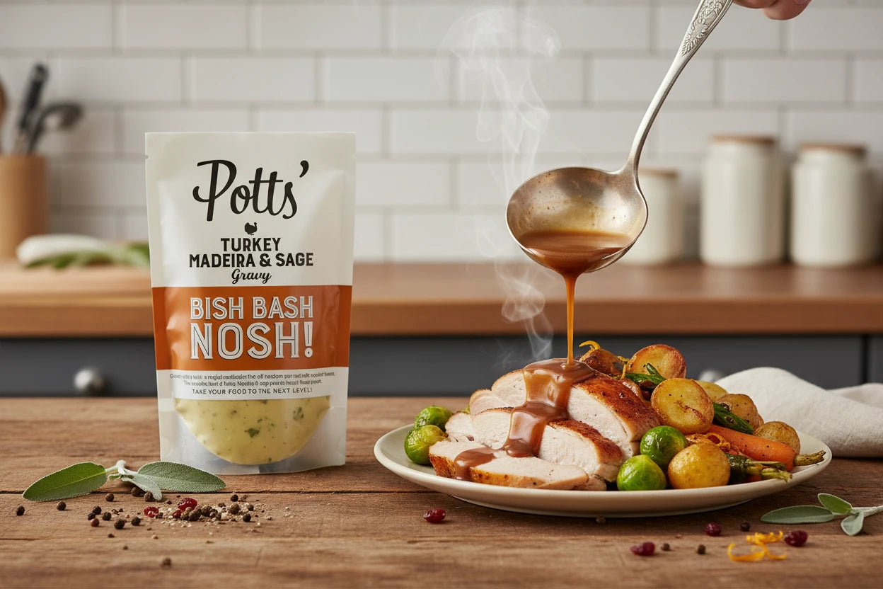 Potts' Turkey, Madeira & Sage Gravy