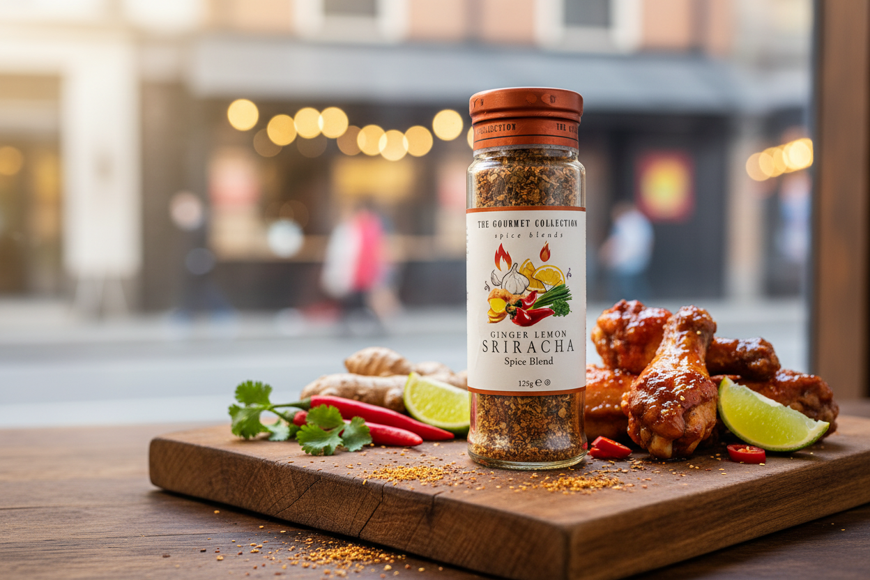 Ginger Lemon Sriracha Spice Blend