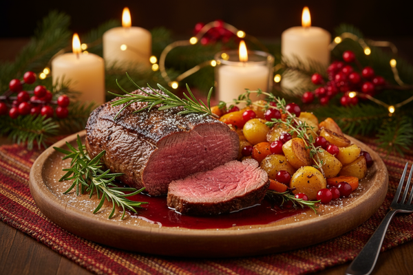 christmas venison