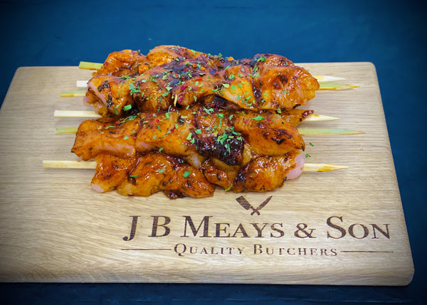 Jamaican Jerk Chicken Kebab