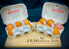 Load image into Gallery viewer, Large free range eggs locally sourced from Ian Taylor in Harrogate, North Yorkshire.

