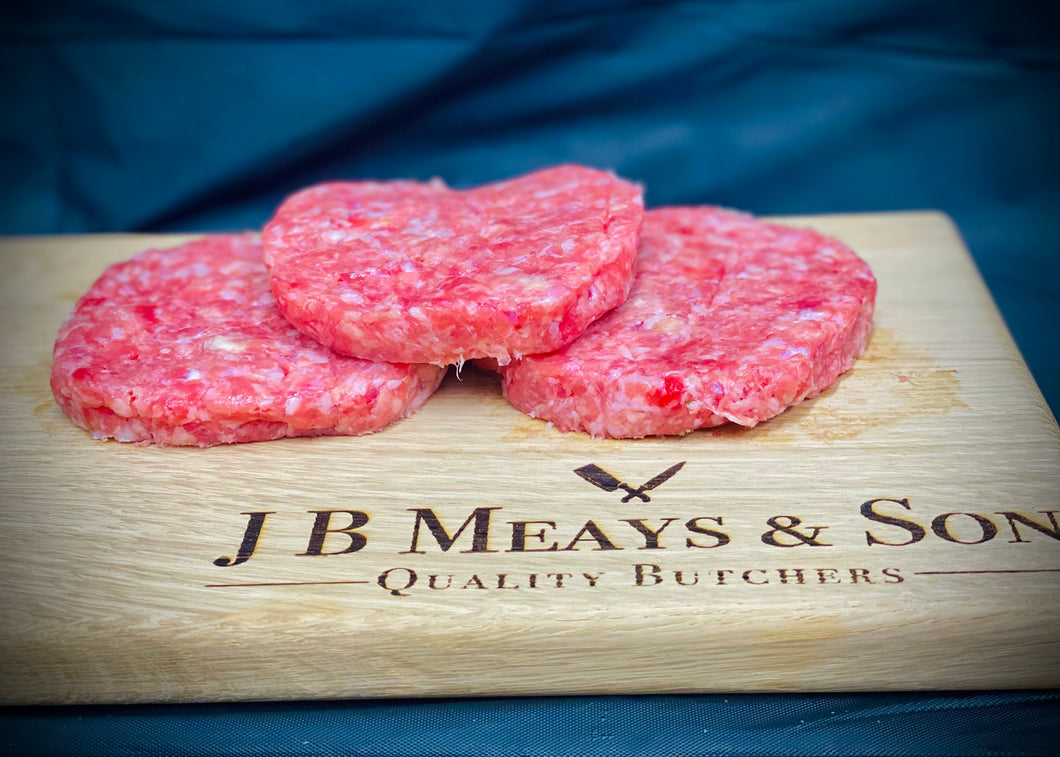 Pork & Apple Burger